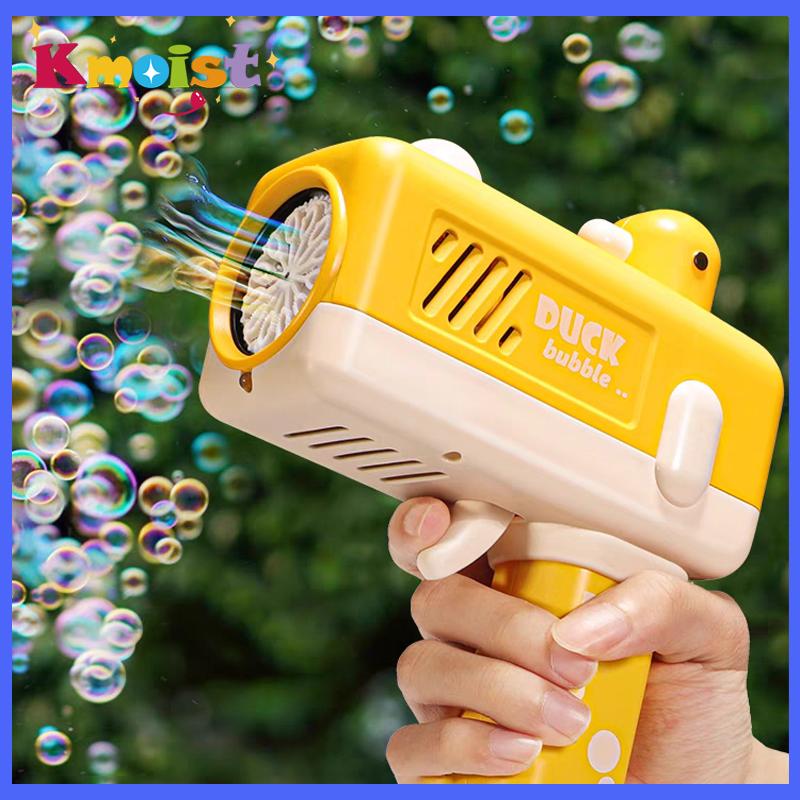 Kids Outdoor Xmas Gifts - Bubble Gun Electric Automatic Cute Cartoon