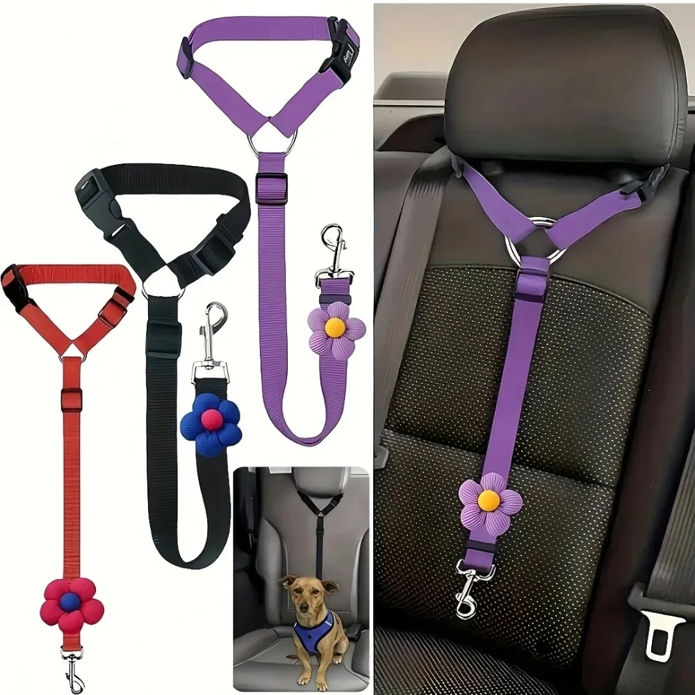 Swing Seat Belt - 1Pcs 40-70cm Adjustable Pet Car Seat