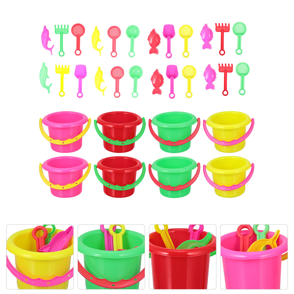 Kids Outdoor Outfit - 8 Sets Kids Sand Bucket Beach