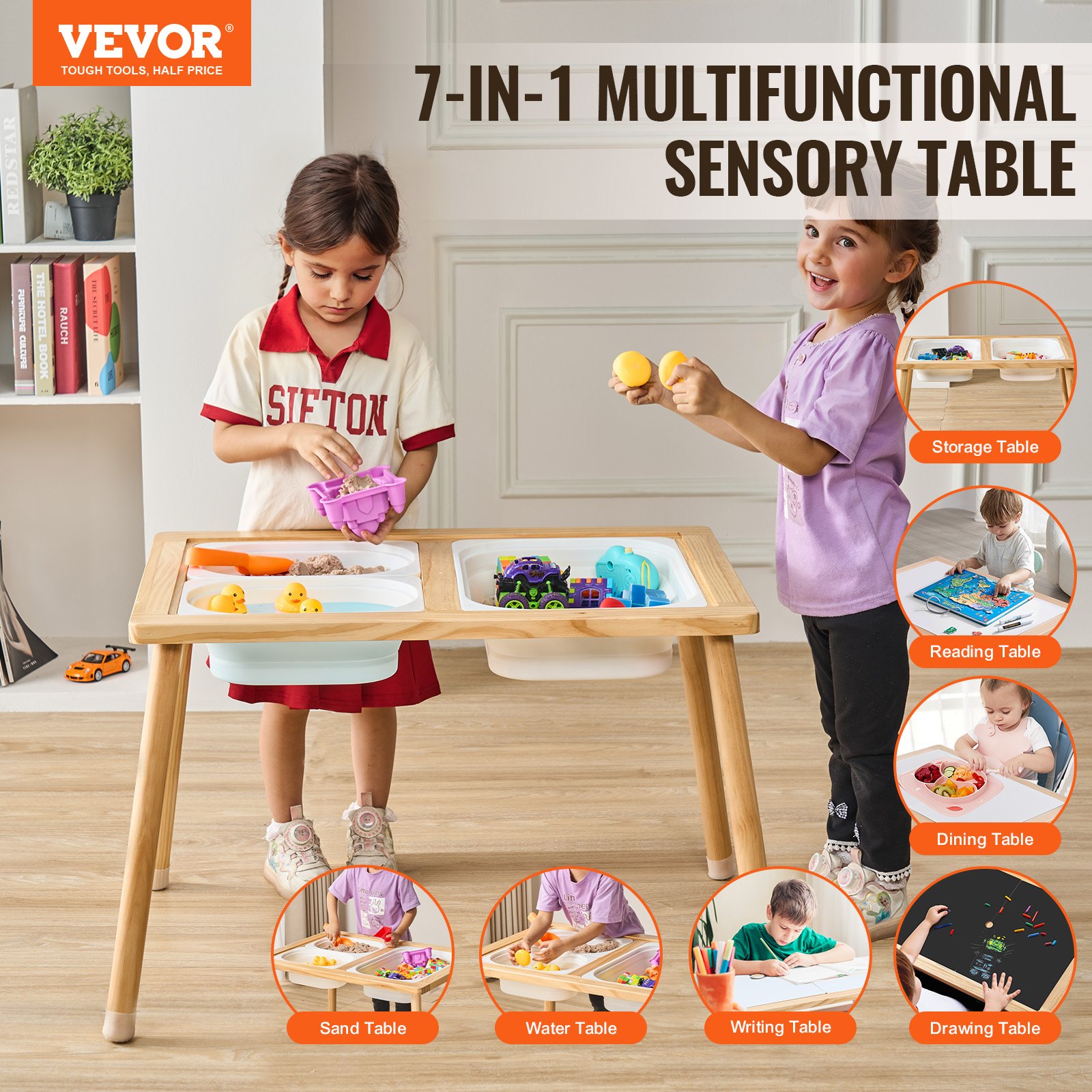 Kids Outdoor Play - Sensory Table For Toddlers, Kids Activity