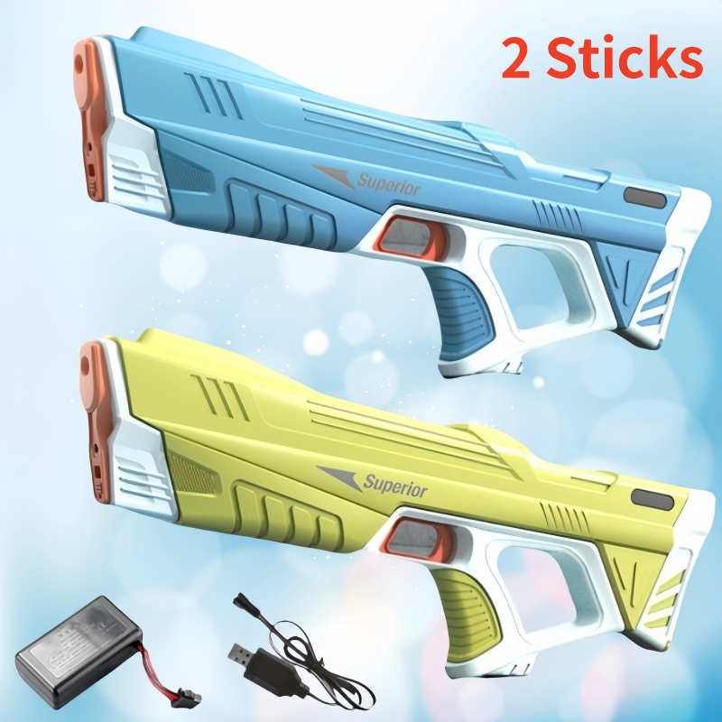 Water Gun Soaker - 2 Sticks Children Electric Water Gun