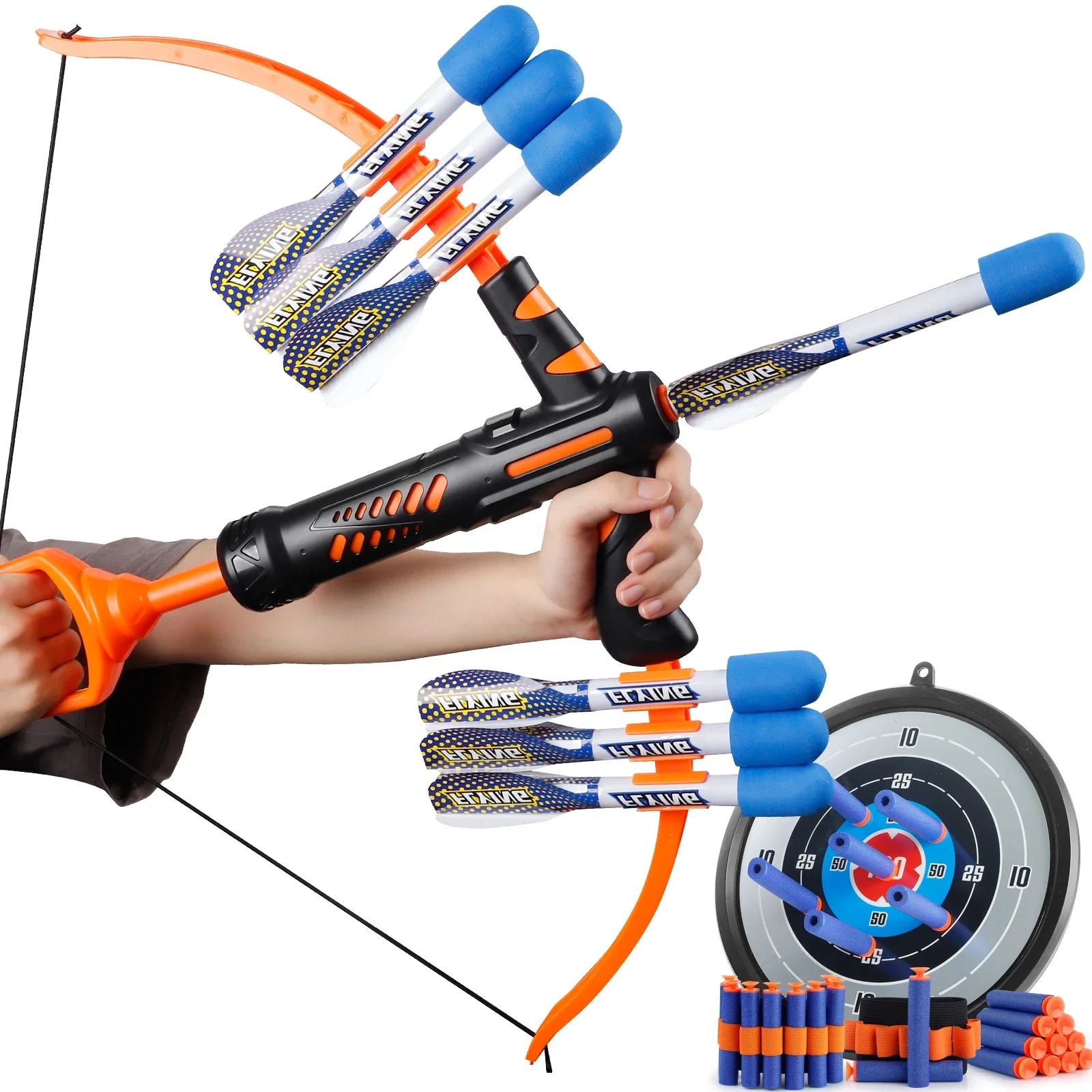 Kids Outdoor Archery Set - Kids Archery Set,Foam Bow and Arrow