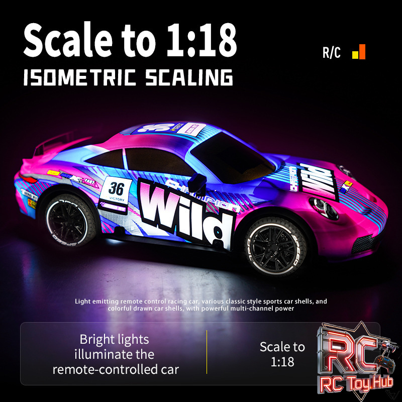 Kids Outdoor Electric Car - New Style 1:18 Scale RC Drift