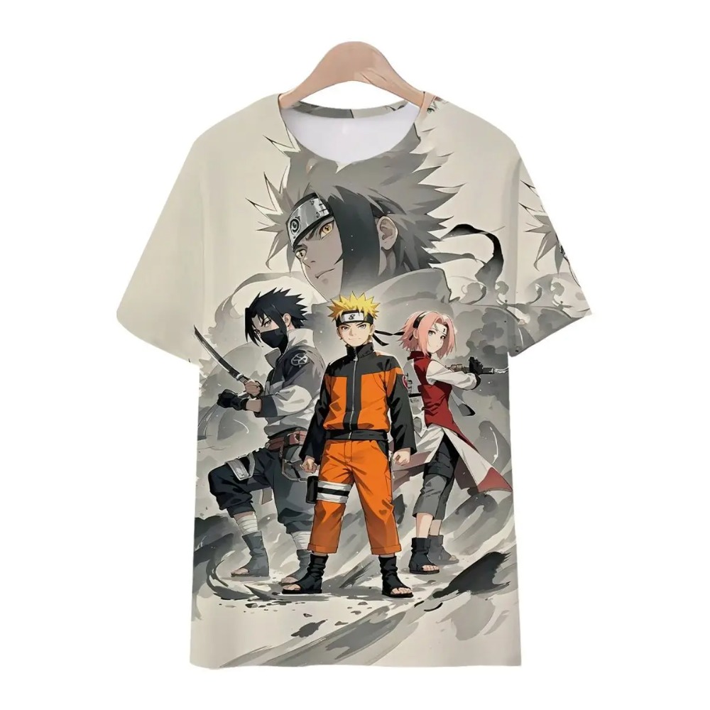 Kids Outdoor Outfit - Naruto Naruto Sasuke 3D Quick Dry