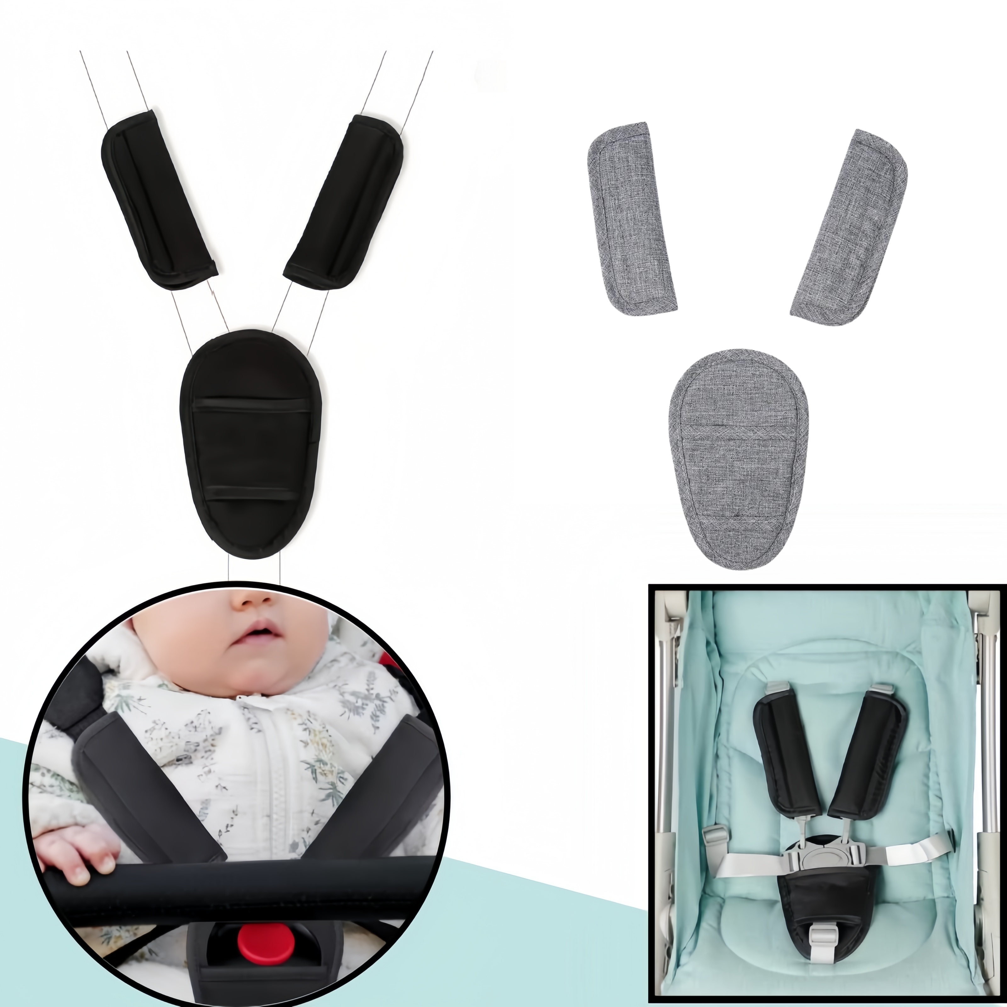 Prevent strangulation Baby Car – обзор и цена Swing Seat Belt