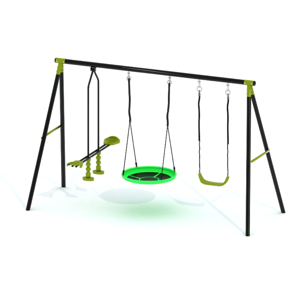 3-in-1 Kids Swing Slide Climbi – обзор и цена Kids Outdoor Swing Set With Slide