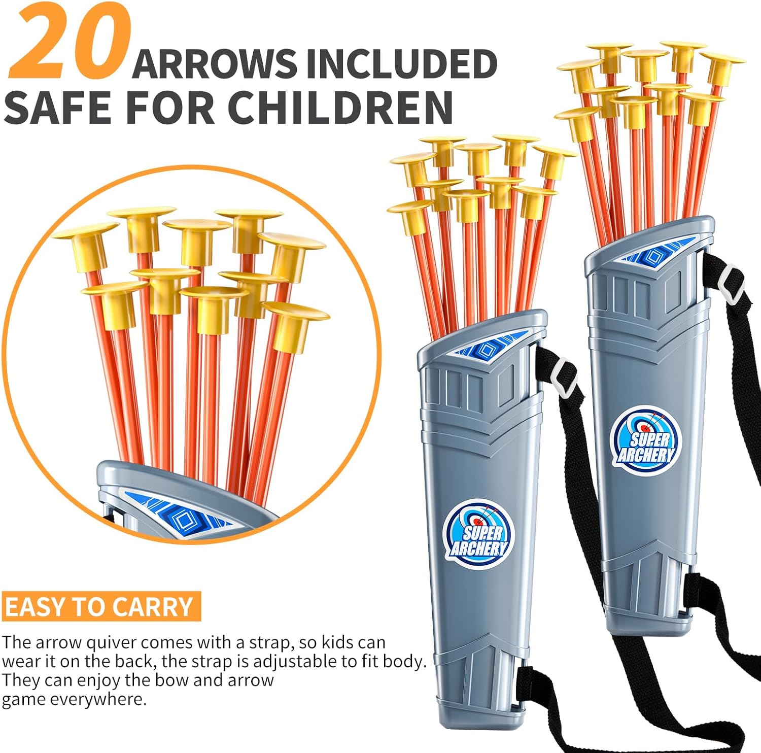 Bow and Arrow Set for Kids -Ar – обзор и цена Kids Outdoor Archery Set