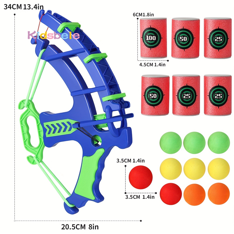 Foam Ball Shooting Toy Bow – S – обзор и цена Kids Outdoor Dome