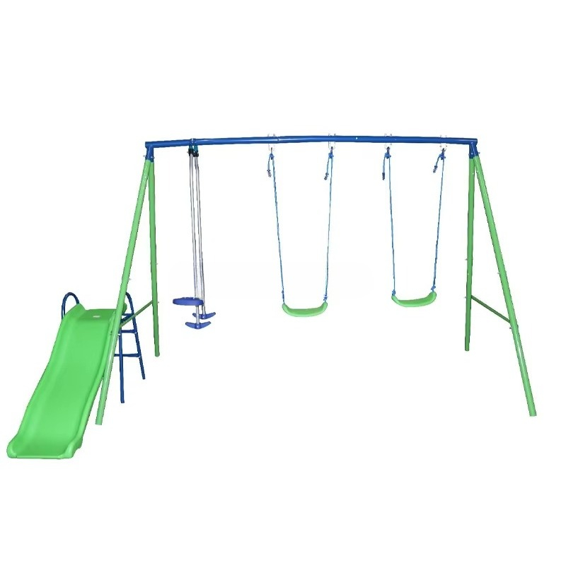 Swing and Slide Set Outdoor Ki – обзор и цена Kids Outdoor Swing Set With Slide