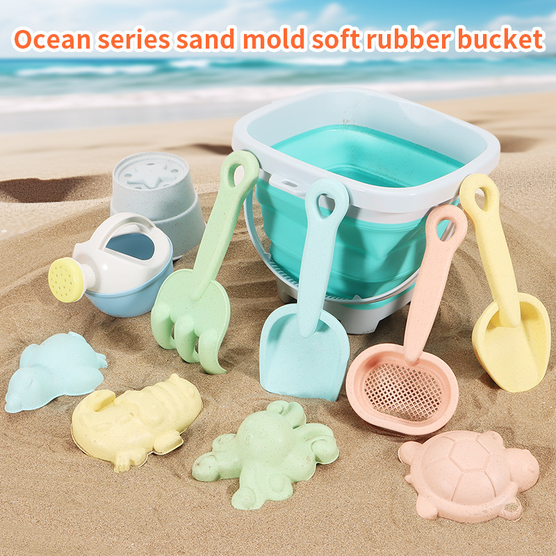 Beach Sand Play Water Set Fold – обзор и цена Kids Outdoor Outfit