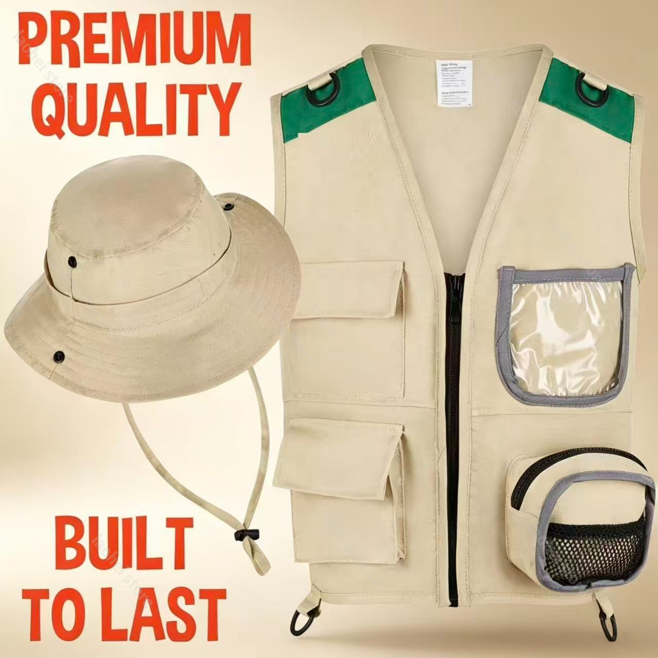 Kids Explorer Vest and Hat Cos – обзор и цена Kids Outdoor Play