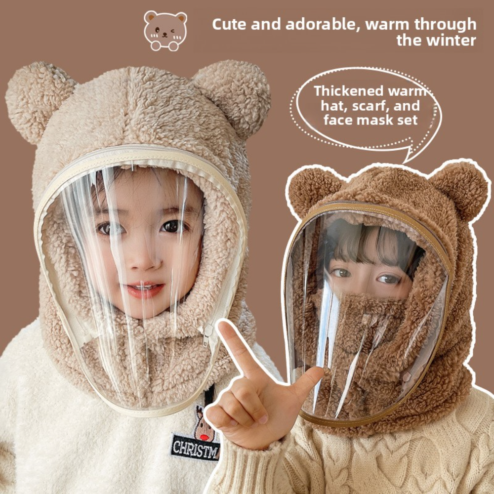 Cute Bear Ear Winter Windproof – обзор и цена Kids Outdoor Xmas Gifts
