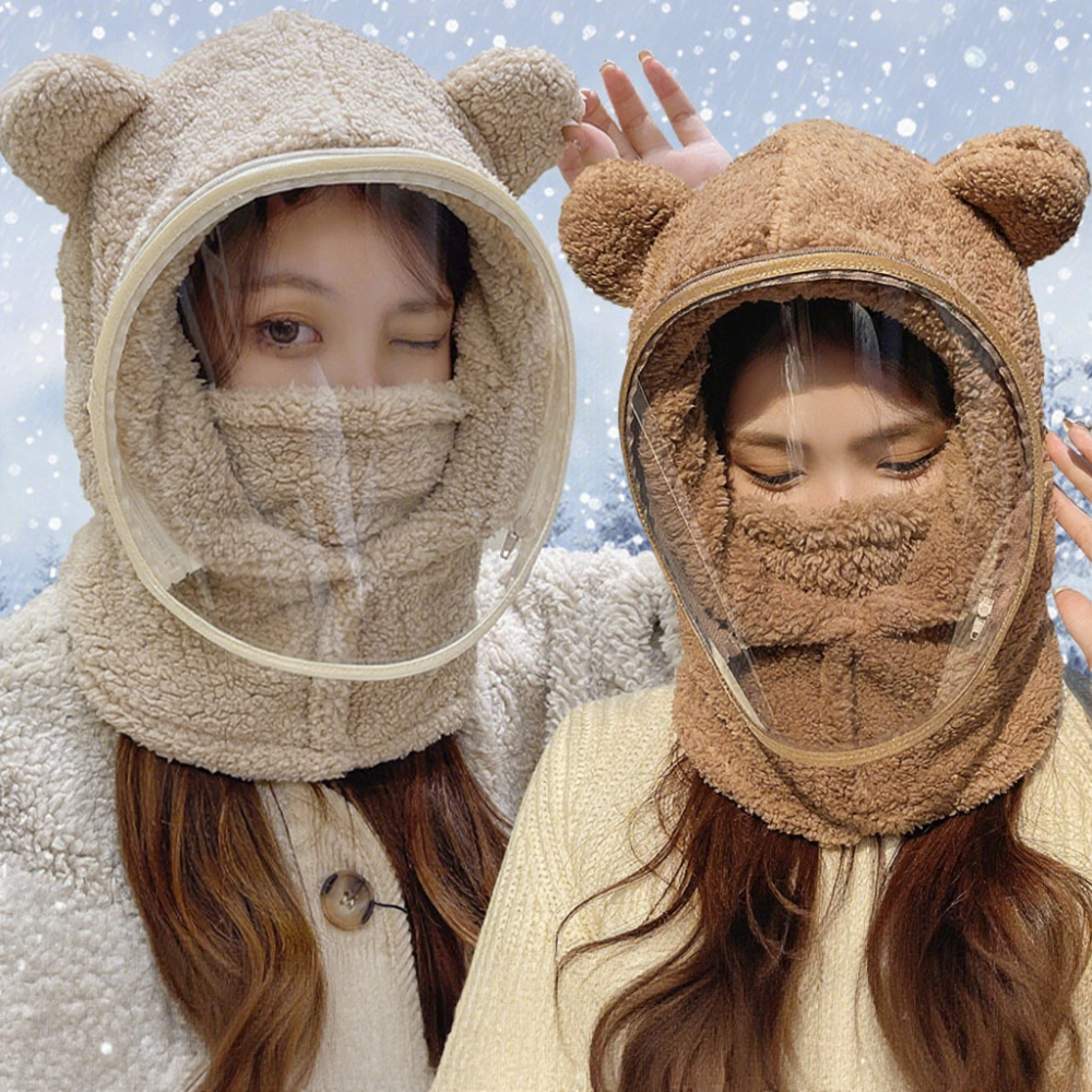 Cute Bear Ear Winter Windproof – обзор и цена Kids Outdoor Xmas Gifts