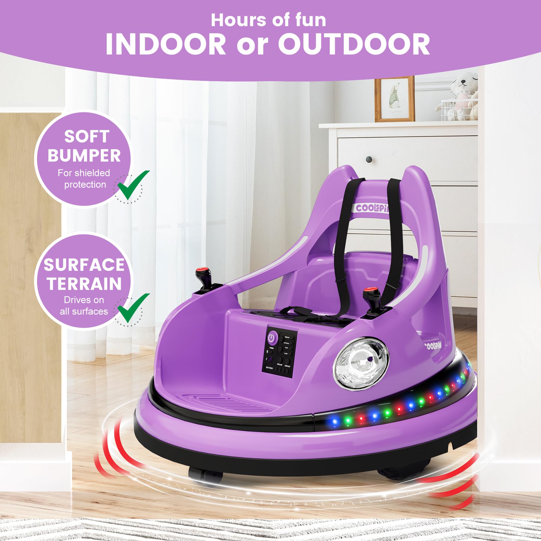 12V Kids Electric Bumper Car B – обзор и цена Kids Outdoor Electric Car
