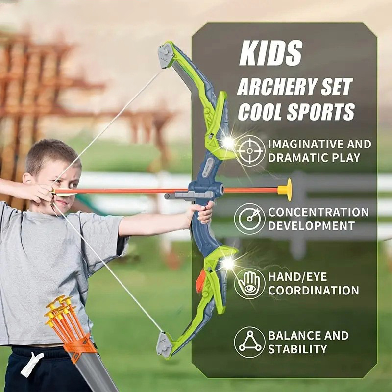 Kid Archery Set Bow and Arrow  – обзор и цена Kids Outdoor Archery Set