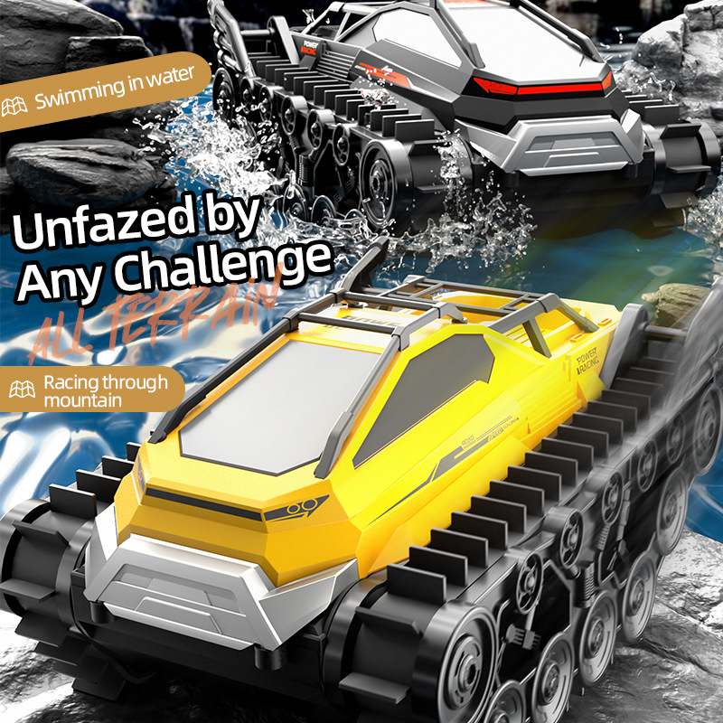JJRC New Amphibious RC Tank Al – обзор и цена Kids Outdoor Electric Car