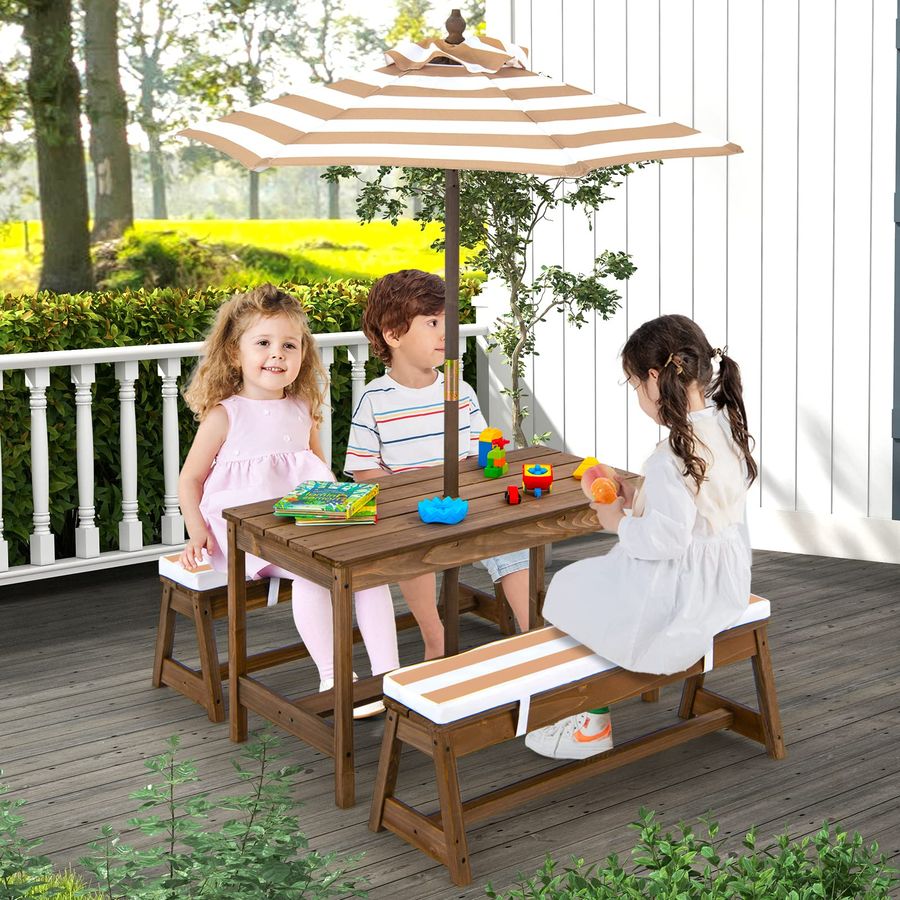 Kids Picnic Table, Toddler Woo – обзор и цена Kids Outdoor Chair And Table