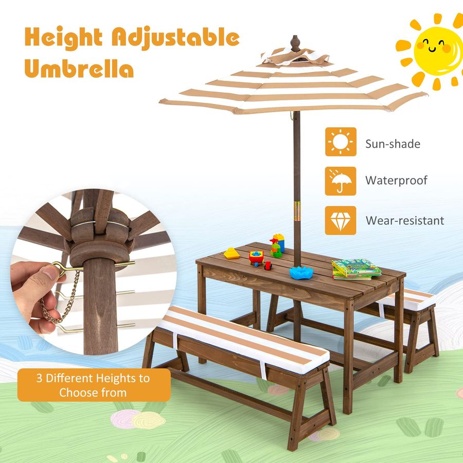 Kids Picnic Table, Toddler Woo – обзор и цена Kids Outdoor Chair And Table