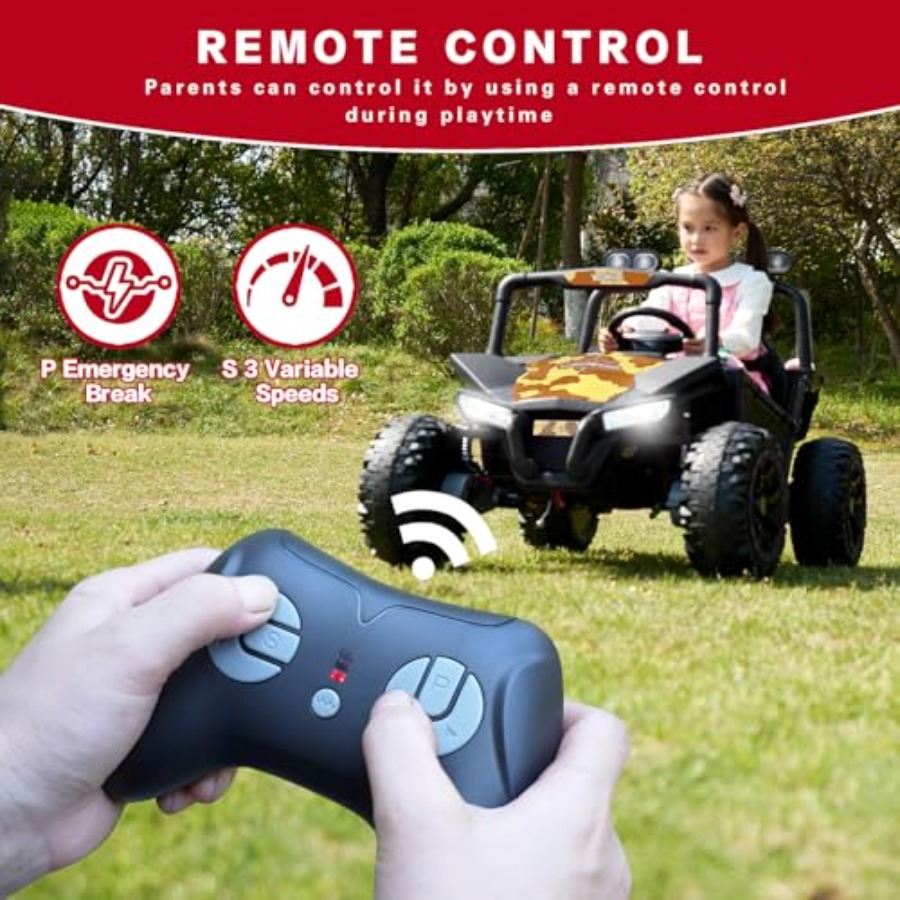 Outdoor race truck ride-on toy – обзор и цена Kids Outdoor Electric Car
