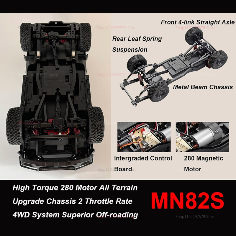 MN82 MN82S RC Crawler Truck 1/ – обзор и цена Kids Outdoor Electric Car