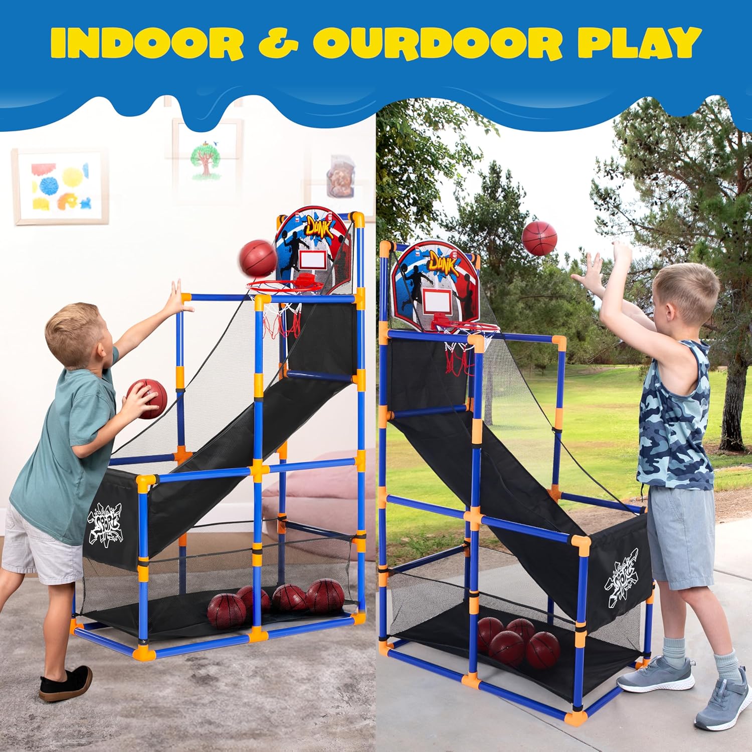 Arcade Basketball Game Set wit – обзор и цена Kids Outdoor Set