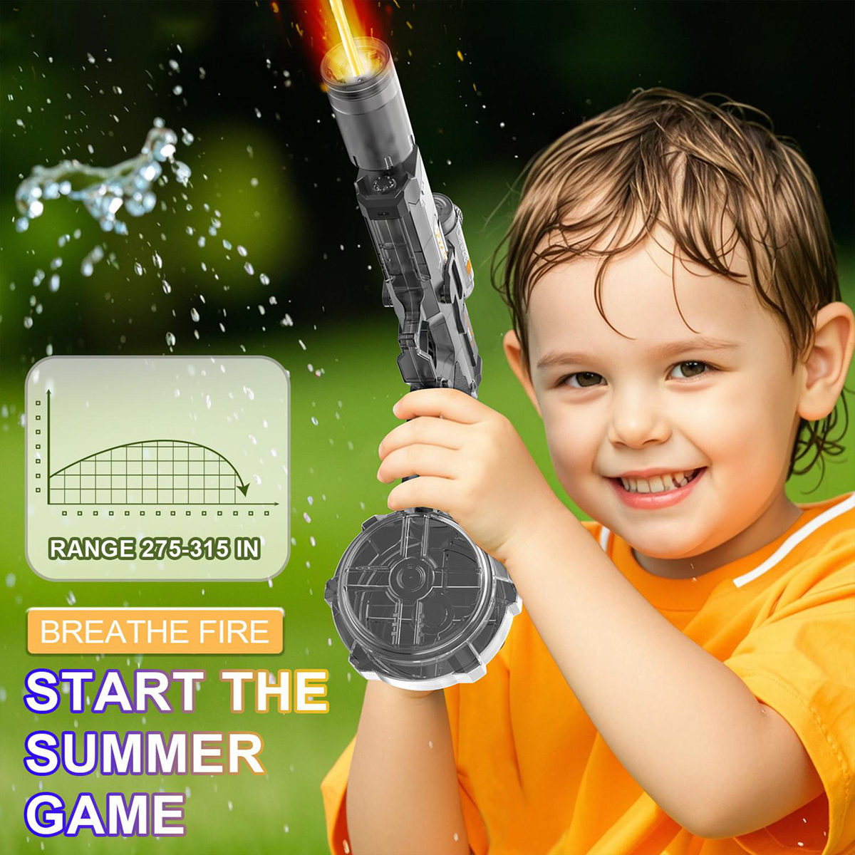 Electric Water Gun Automatic S – обзор и цена Water Gun Soaker