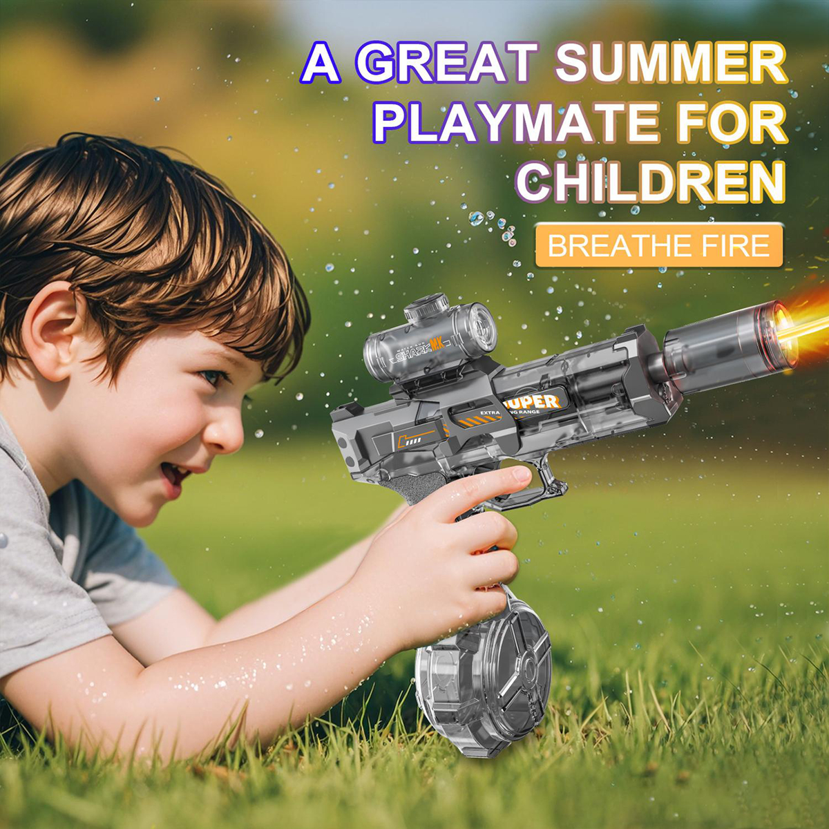 Electric Water Gun Automatic S – обзор и цена Water Gun Soaker