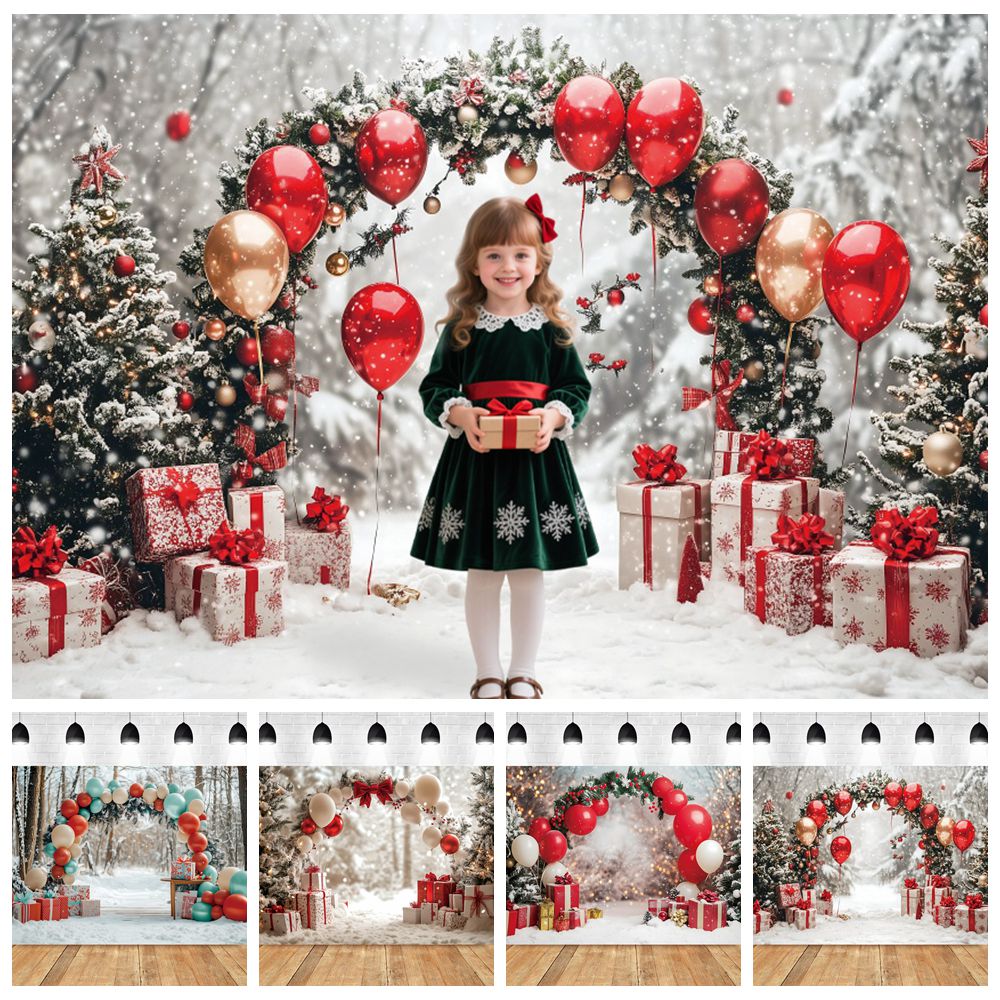 Winter Christmas Photography B – обзор и цена Kids Outdoor Xmas Gifts
