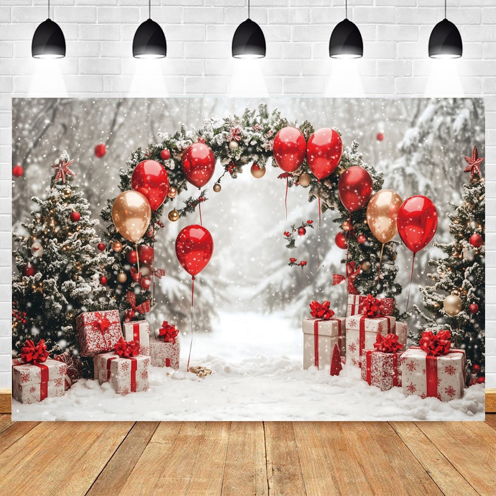 Winter Christmas Photography B – обзор и цена Kids Outdoor Xmas Gifts