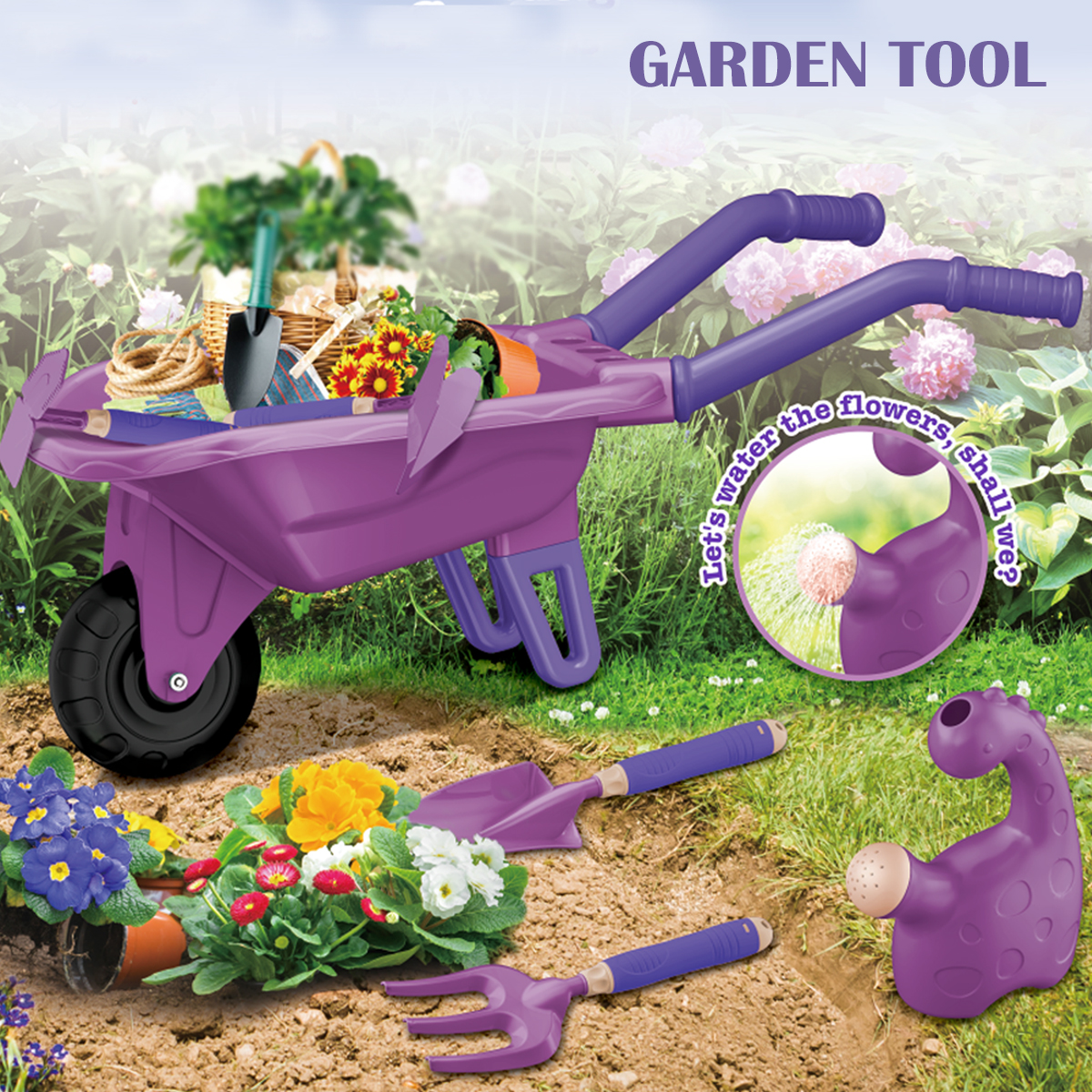 Gardening Tool Set Toys for ki – обзор и цена Kids Outdoor Outfit