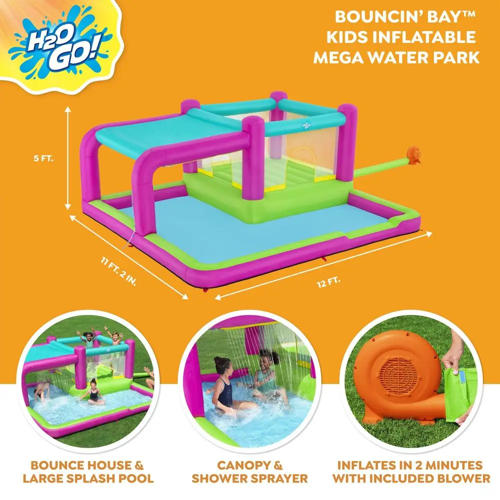 H2OGO Bouncin Bay Kids Inflata – обзор и цена Kids Outdoor Play