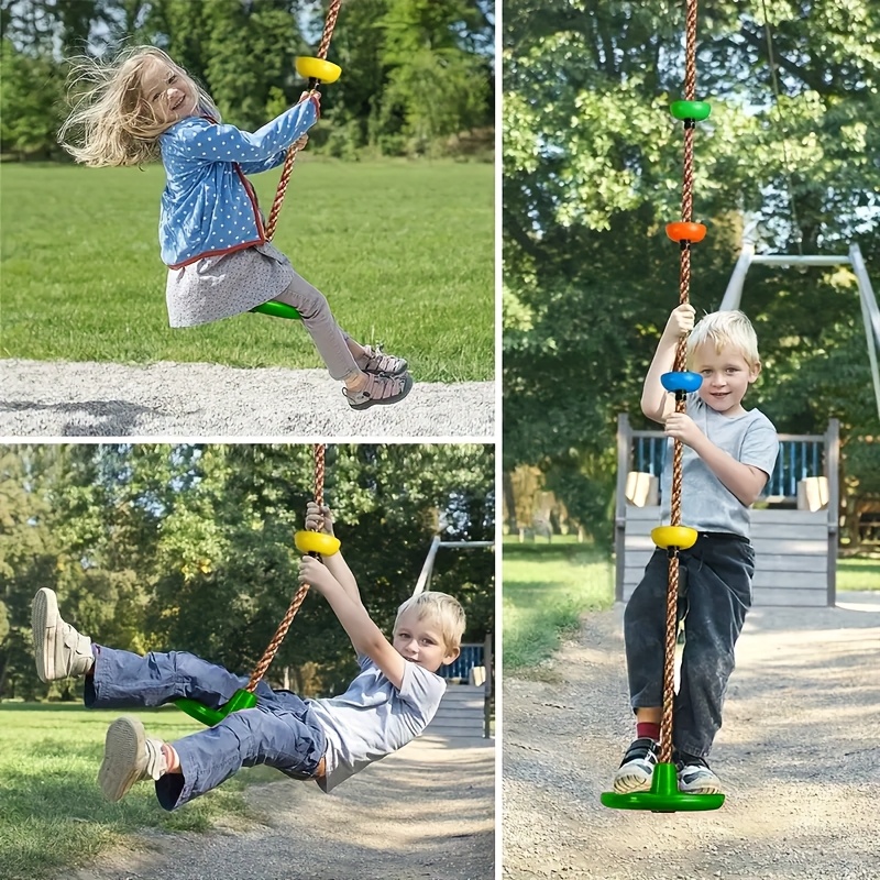 3-in-1 Disc Seat Swing Set 1 P – обзор и цена Kids Outdoor Yard Equipment