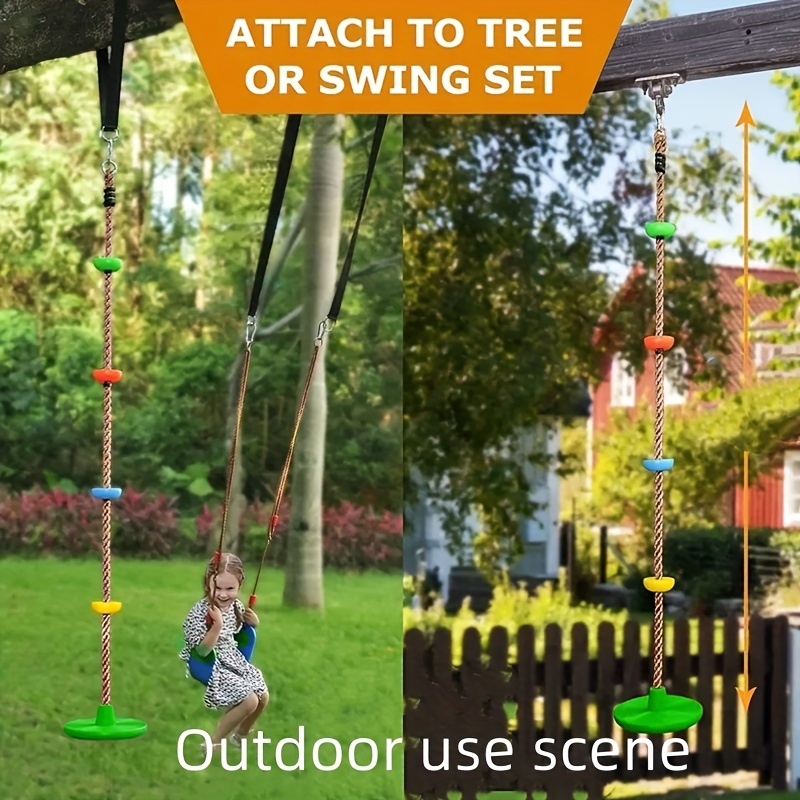 3-in-1 Disc Seat Swing Set 1 P – обзор и цена Kids Outdoor Yard Equipment