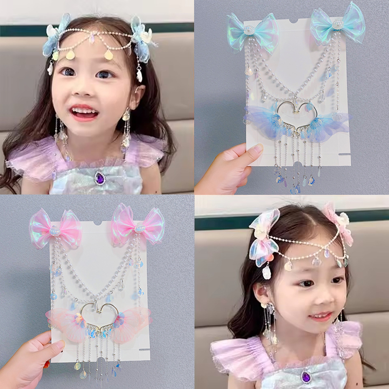 Sweet Tassel Hairclip Ear Hook – обзор и цена Kids Outdoor Outfit