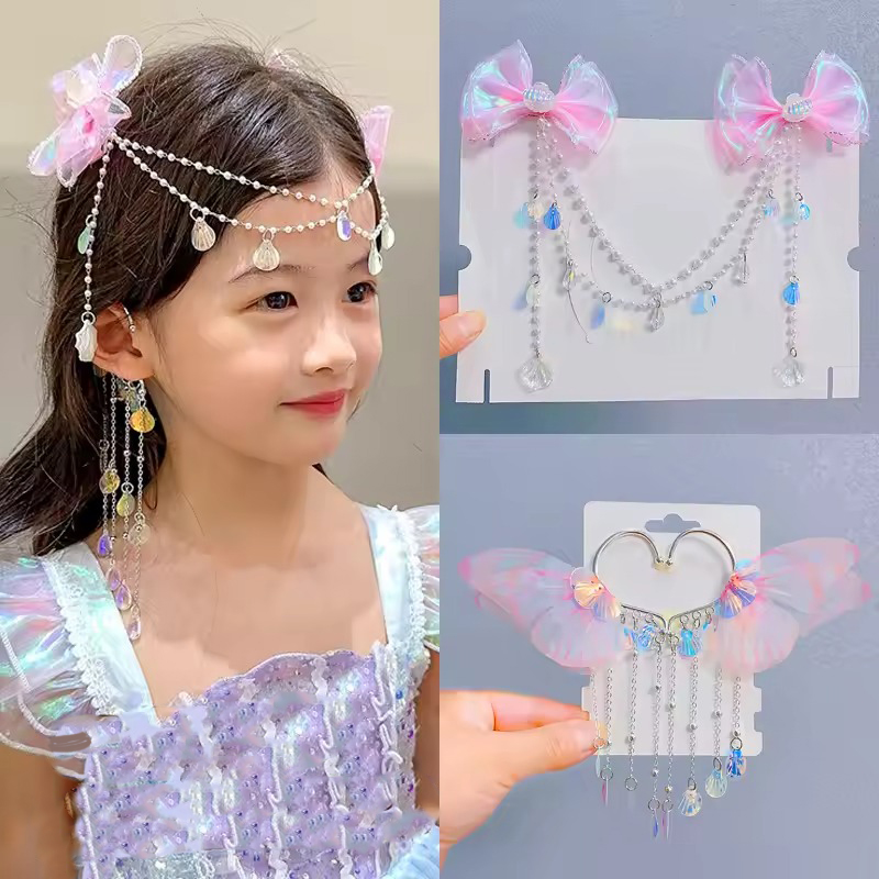 Sweet Tassel Hairclip Ear Hook – обзор и цена Kids Outdoor Outfit