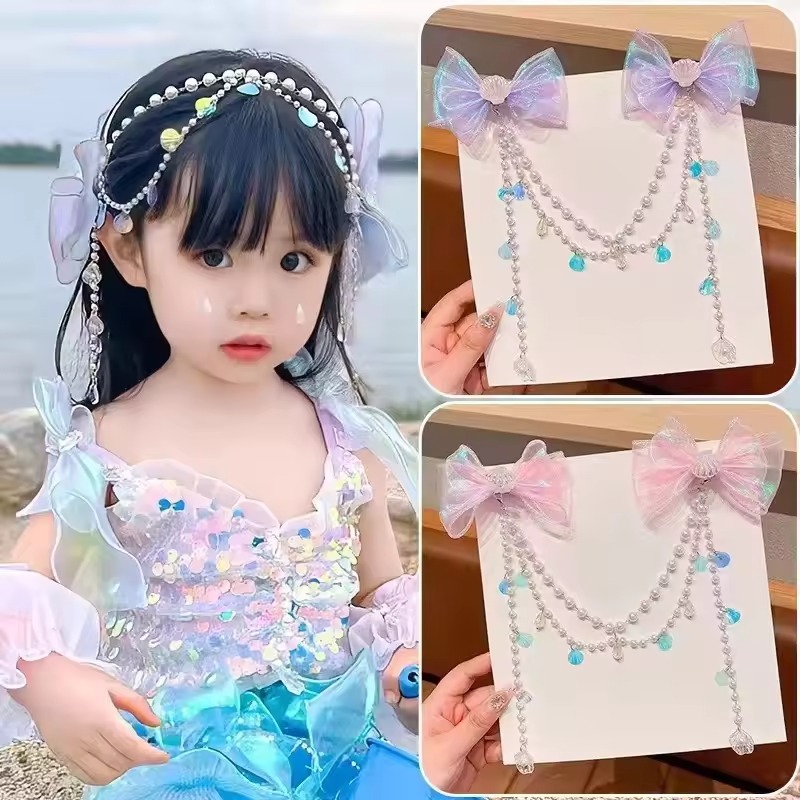 Sweet Tassel Hairclip Ear Hook – обзор и цена Kids Outdoor Outfit