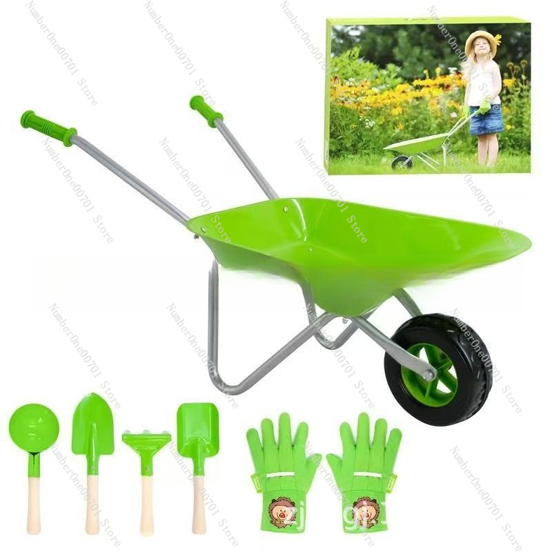 Kids Outdoor Wheelbarrow, Gree – обзор и цена Kids Outdoor Play