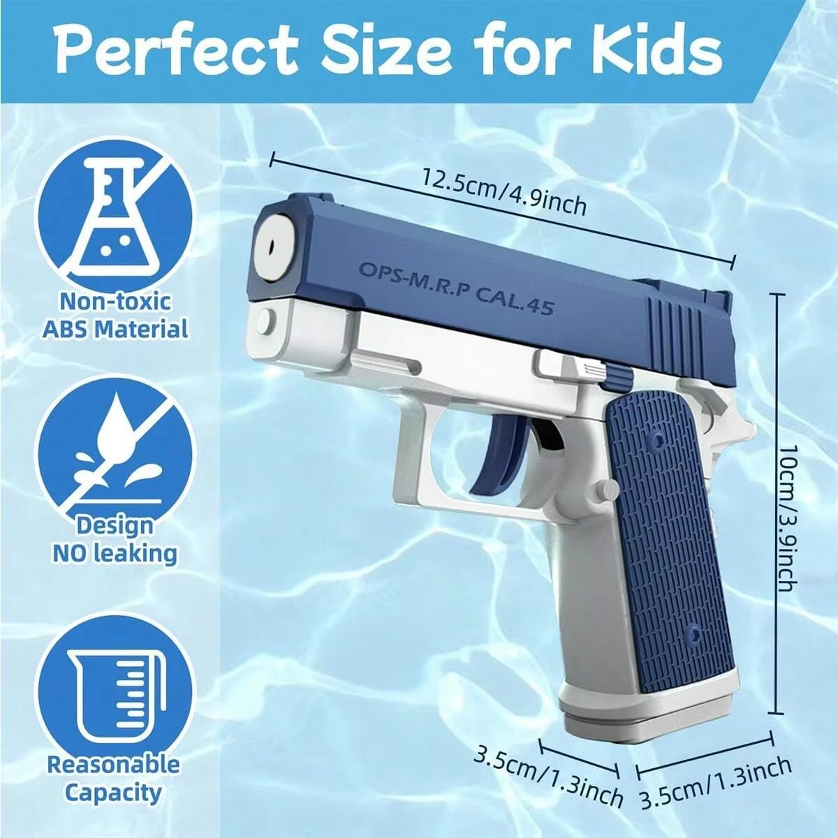 M1911 Water Guns Pistol Toy Sq – обзор и цена Water Gun Soaker