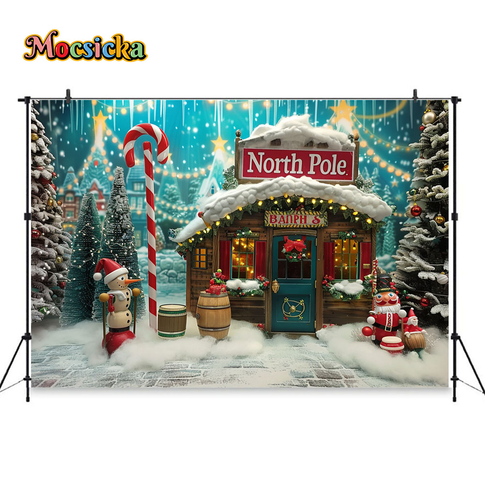 Christmas Photography Backgrou – обзор и цена Kids Outdoor Xmas Gifts
