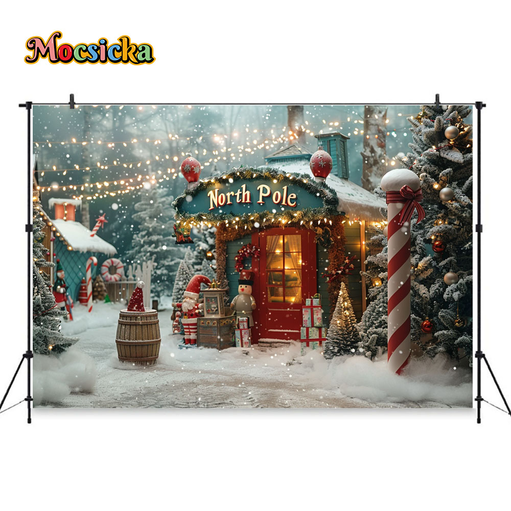Christmas Photography Backgrou – обзор и цена Kids Outdoor Xmas Gifts