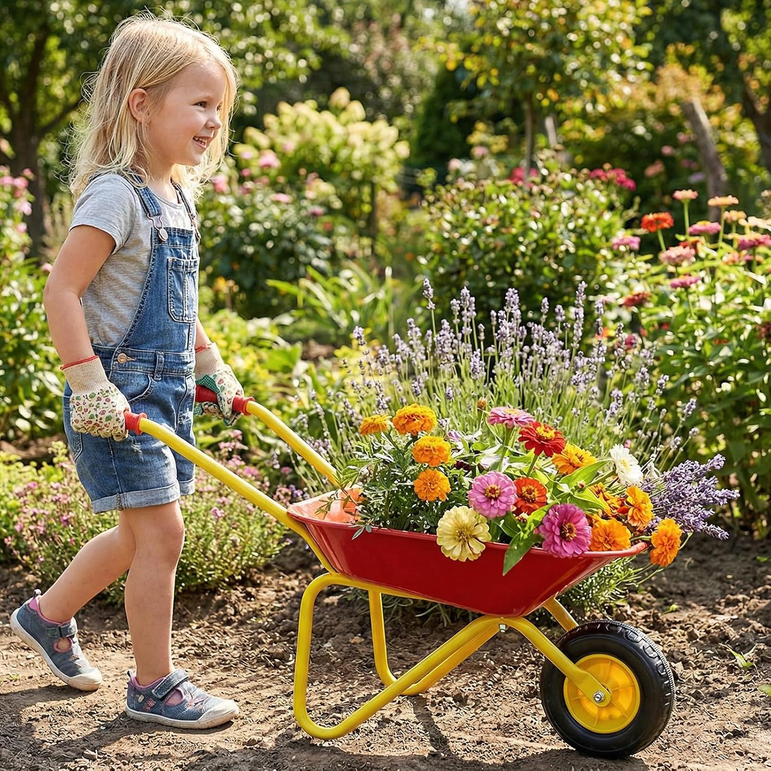 Kids Wheelbarrow, Children’s G – обзор и цена Kids Outdoor Yard Equipment