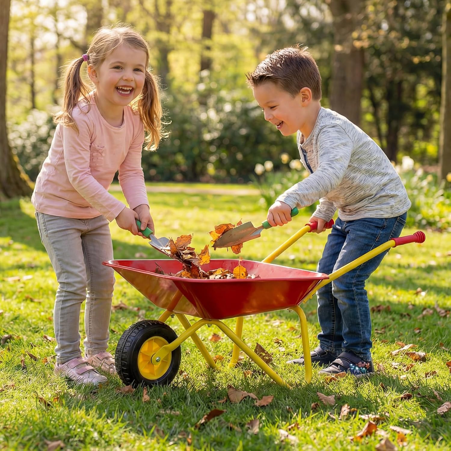 Kids Wheelbarrow, Children’s G – обзор и цена Kids Outdoor Yard Equipment