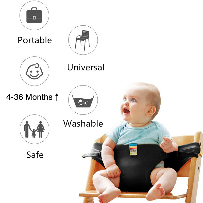 Baby Meal Feeding Safety Strap – обзор и цена Swing Seat Belt
