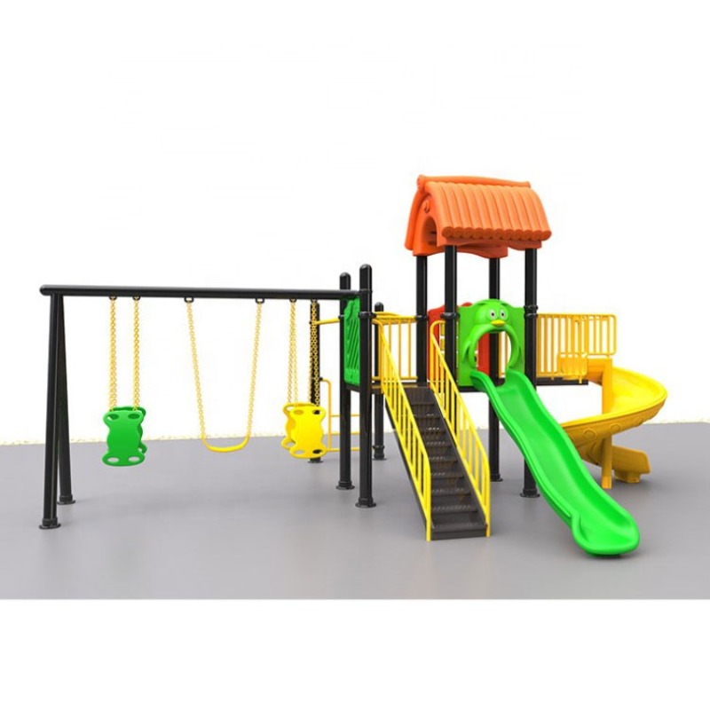 Wholesale Low Price Outdoor Am – обзор и цена Kids Outdoor Swing Set With Slide