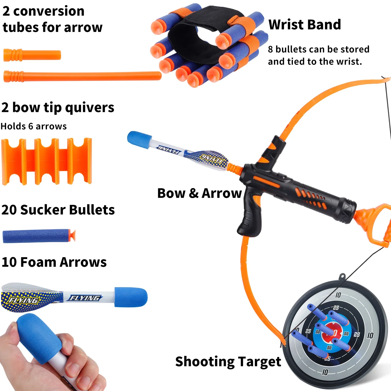 Kids Archery Set,Foam Bow and  – обзор и цена Kids Outdoor Archery Set