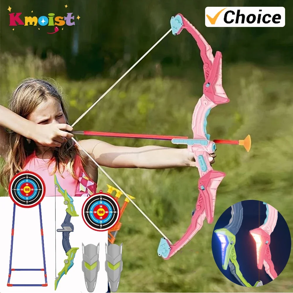 Bow and Arrow Set Light Up Arc – обзор и цена Kids Outdoor Archery Set