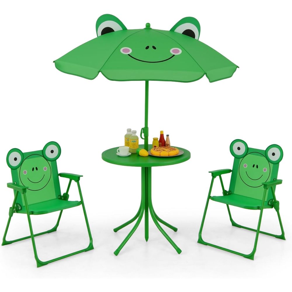 Green Height-Adjustable Kids P – обзор и цена Kids Outdoor Chair And Table