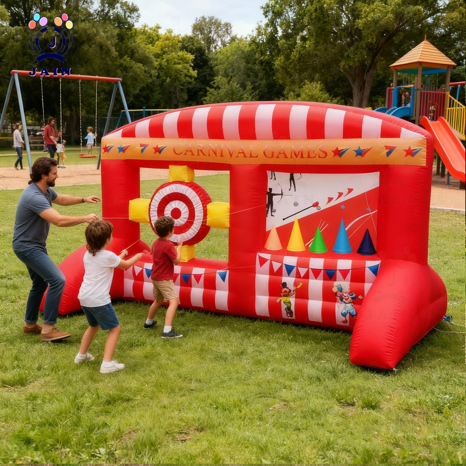 Inflatable Dart & Archery Game – обзор и цена Kids Outdoor Archery Set