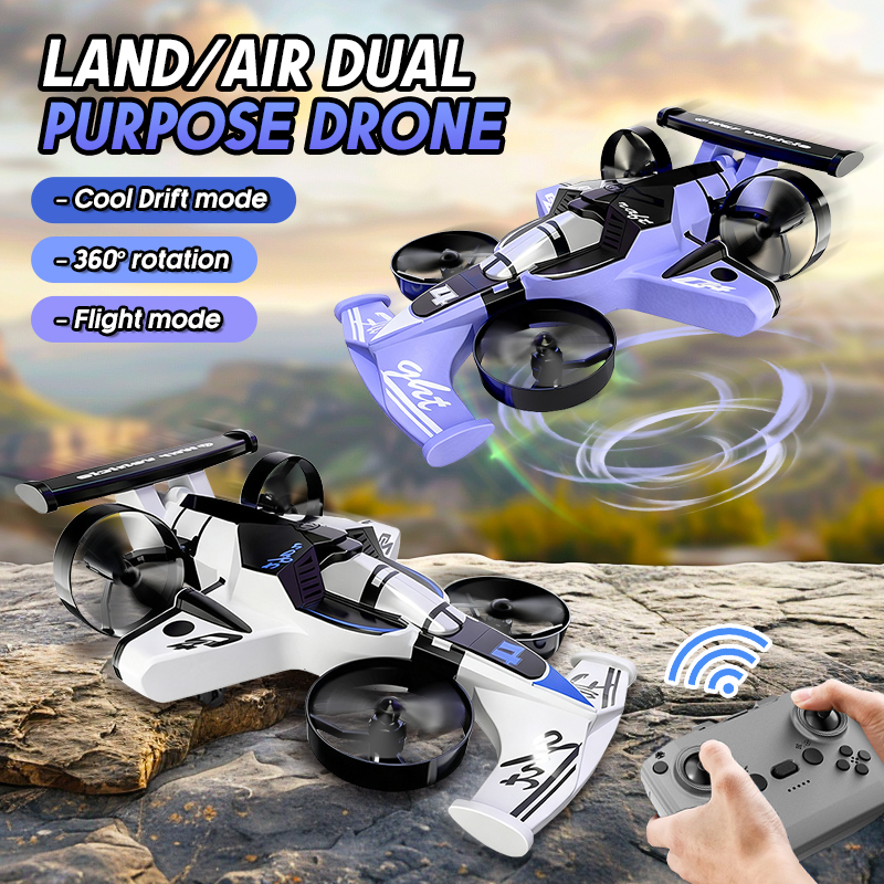 2in1 Mini Drone Air-Ground Fly – обзор и цена Kids Outdoor Electric Car