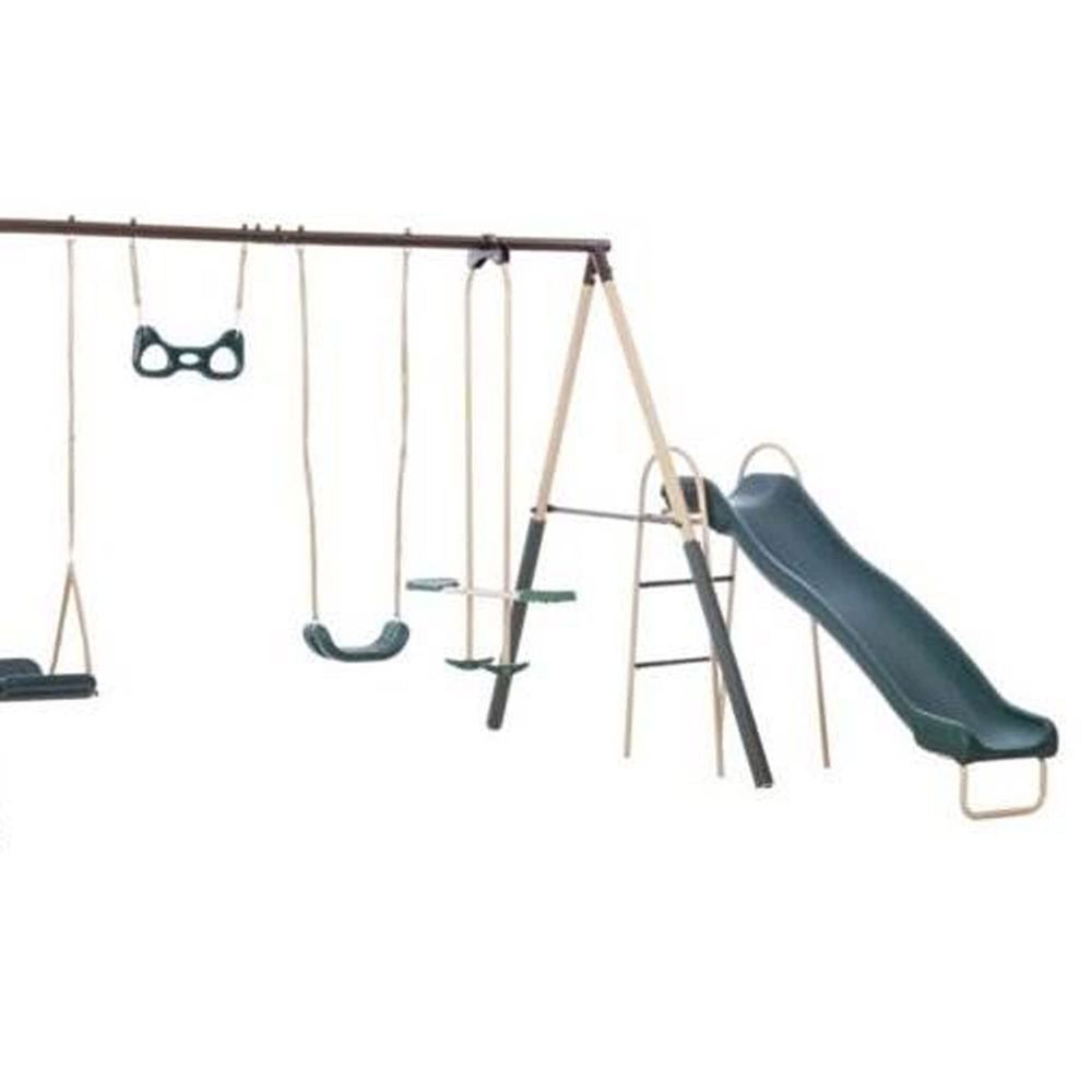 Swing Set for Backyard, 5 in 1 – обзор и цена Kids Outdoor Swing Set With Slide